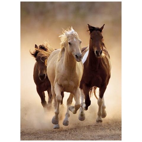 Puzzle Animals Running Horses 1000 pz 68 x 48 cm 39168 - Foto 2