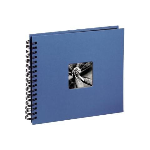 Fine Art spirale azur 28x24 50 pagine nere 113683 - Foto 1