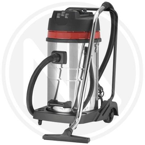 IDROASPIRATORE 70 Litri 1,0/70 3 POWER 3X1000W TRISTADIO 20 kpa - Foto 2