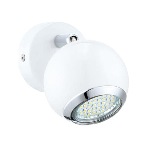 Faretto Singolo In Acciaio Ø7 Cm, 1x3w Led Gu10 Incluso Bianco - Foto 3