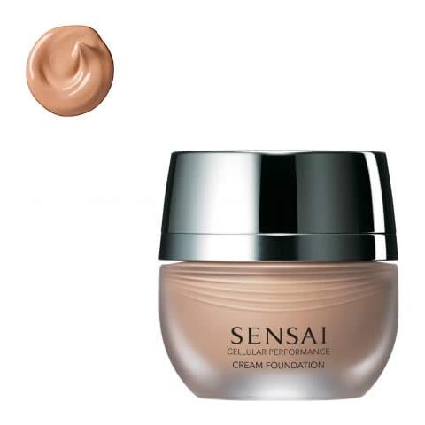 Sensai Cp Cream Foundation Spf15 Cf23-al Mond Beige 30 Ml - Foto 5