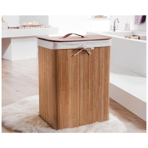 Cesto Rettangolare In Bambù - Foto 3