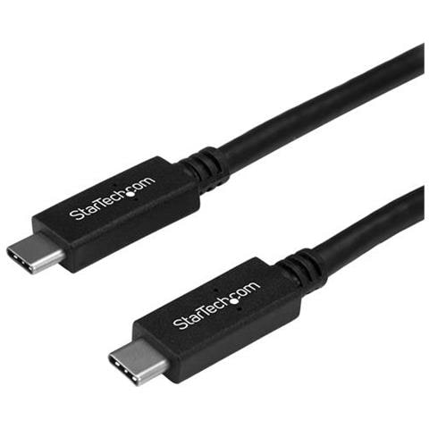Cavo USB-C a USB-C con Power Delivery PD 5A - M / M - USB3.0 (5Gbps) - Conforme USB-IF da 1.8m - Foto 1