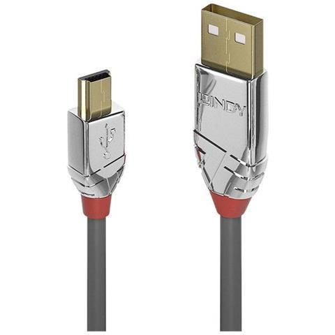 36632 Cavo Usb 2.0 Tipo A A Mini-b Cromo Line, 2m - Foto 2