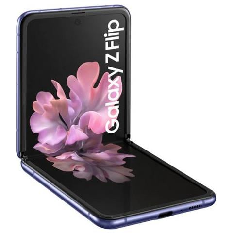 Galaxy Z Flip 256 GB 8 GB Ram Dual Sim Display 6.7" Full HD+ Fotocamera 12 Mpx Android Europa Viola - Foto 1