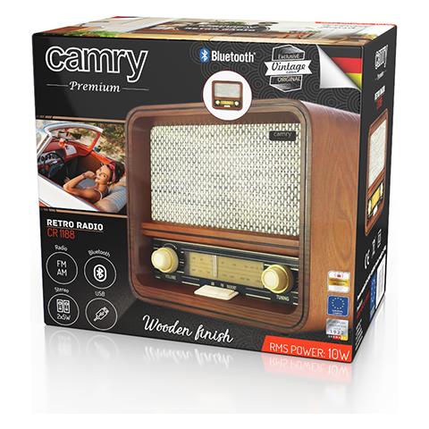 Retro Radio Cr 1188 In Legno - Foto 41