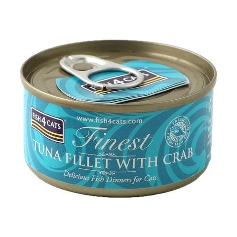 Cibo per gatti Finest Filetto di tonno con granchio 70 gr - Foto 1