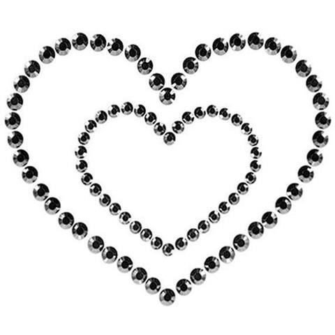 Gioielli Per La Pelle - Cuore In Diamante Nero - Foto 1