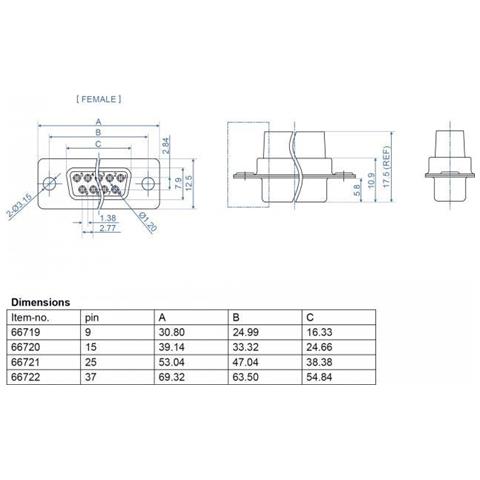 Delock Presa A Crimpare D-sub A 25 Pin, Metallo, 4 Pezzi - Foto 2