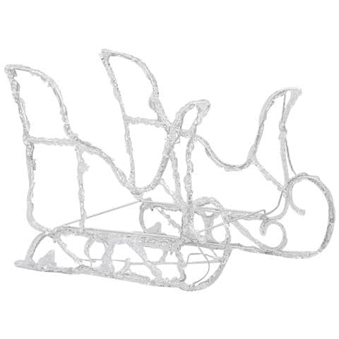 Decorazione Natalizia Renne e Slitta 160 LED 130 cm in Acrilico - Foto 2