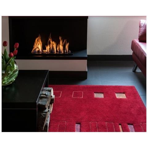 Nilla 1080 - Biocamino Angolare Caminetto A Bioetanolo. Apertura Destra - Bruciatore Onda 65cm / Capienza 4,4l - Foto 2