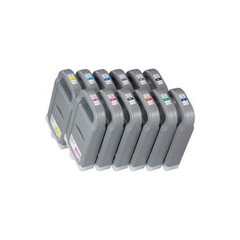 Cartuccia Pfi-1700bl Blu Pigmentato 0784c001 Compatibile Per Canon Ipf Pro 2000,4000,6000 Imageprograf Pfi1700 700ml - Foto 1