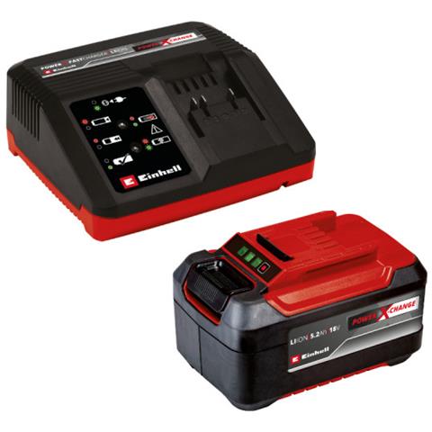 Starter Kit Power Einhell 18v Power X Change - 5,2ah - Foto 1