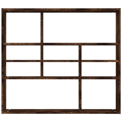 Mensola A Muro Rovere Fumo 90x16x78 Cm In Legno Multistrato - Foto 7