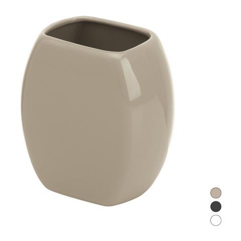 Porta Spazzolino Linea Parigi Tortora Complementi Bagno - Foto 1