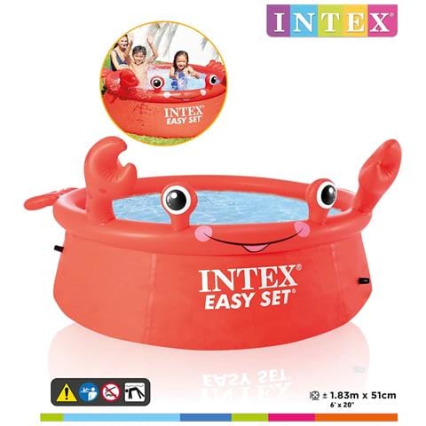 Piscina Gonfiabile Granchio Felice Easy Set 183x51 Cm - Foto 2