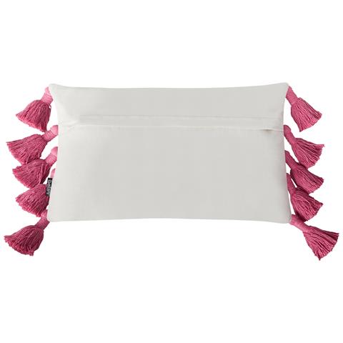 Set Di 2 Cuscini Lovely Cotone 30 X 50 Cm Tinta Unita Rosa - Foto 2
