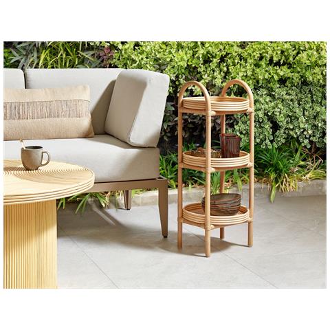 Tavolino Rattan Naturale Troolie - Foto 1