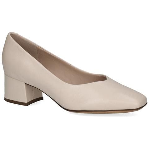Cream Perlato Elegant Closed Formal Scarpe Eleganti Pelle Scarpe Donna Beige Eu 36, 9-22315-42-140 - Foto 1