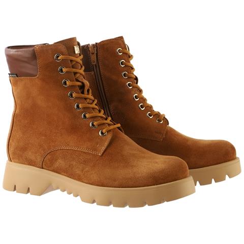 Harvest Booties Stivaletti Pelle Scamosciata /nabuk Scarpe Donna Marrone Eu 38, 8-102525 1100 - Foto 1
