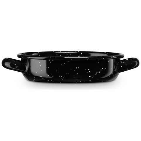 Briebe Levante Mini Casseruola Induzione 14 Cm, Teglia 0,4 L Acciaio Smaltato, Fuoco Nero - Foto 1