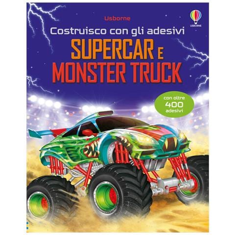 Simon Tudhope - Supercar e monster truck. Ediz. illustrata. Con adesivi - Foto 1