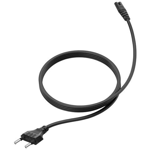 Cavo Di Alimentazione Euro A C7 Per Pc, Monitor E Console 1,5 M., Nero - Foto 1