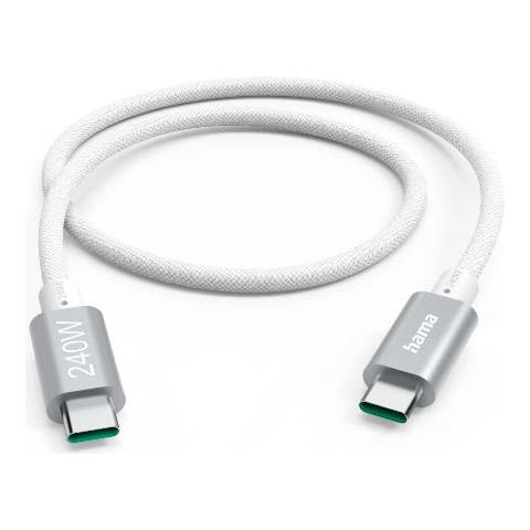 Full-Featured cavo USB USB 3.2 Gen 1 (3.1 Gen 1) 1,5 m USB C Bianco - Foto 1