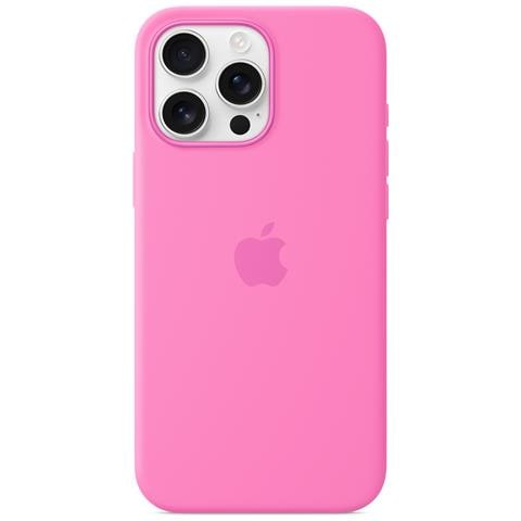 Custodia MagSafe in silicone per iPhone 16 Pro Max - Rosa peonia - Foto 1