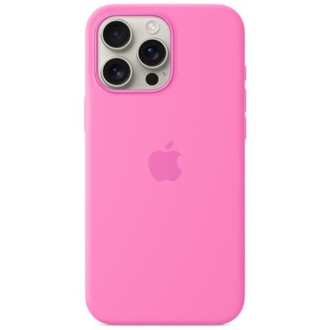 Custodia MagSafe in silicone per iPhone 16 Pro Max - Rosa peonia - Foto 4