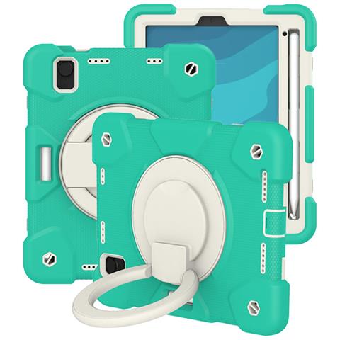 Custodia Resistente Per Ipad Pro 11"" 2020 Con Supporto Rotante Color Menta - Foto 1