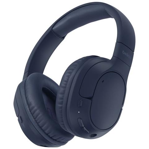 AUD009HQBL cuffia e auricolare Cuffie Wireless A Padiglione Musica e Chiamate USB tipo-C Bluetooth Blu - Foto 1
