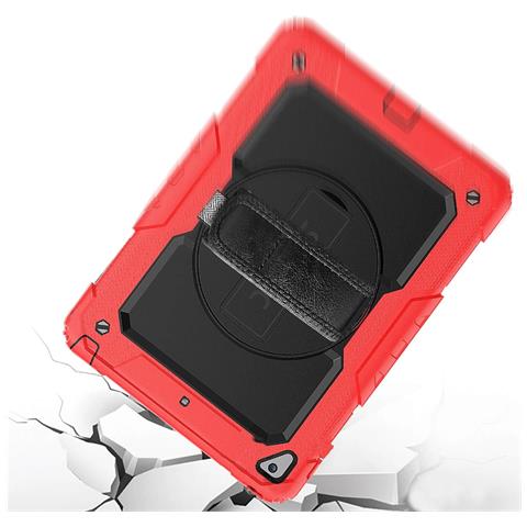 Custodia Per Ipad Air 3/pro 10.5"" Con Supporto E Tracolla Rossa - Foto 2