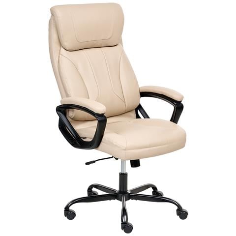 Poltrona Da Scrivania Proud Pelle Sintetica Beige - Foto 2