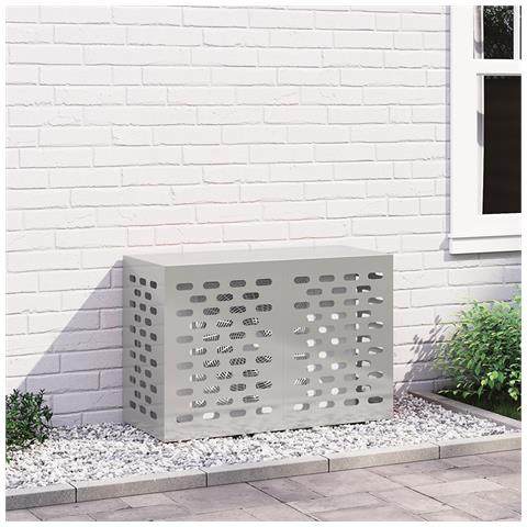 Copertura AC 90x40x60 cm Acciaio inossidabile - Foto 2