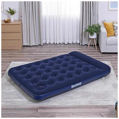 Letto ad Aria Blu 191 x 137 x 28 cm Plastica - Foto 2