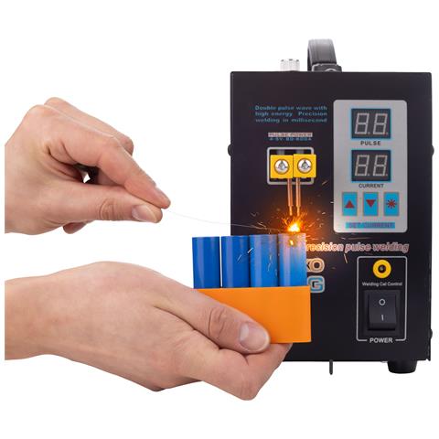 Saldatrice A Punti Sunkko 737g - Regolazione Corrente 0-99, Display Led | Per Batterie Litio, Nichel 0.03-0.2 Mm | 220v / 110v, 2.88kw - Foto 8