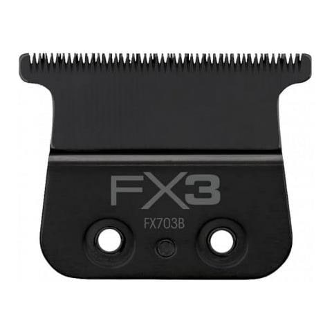 Set Di Lame T-blade Deep Tooth Per Tagliacapelli Fx3 Trimmer - Pro Dlc Titanium Fx703bze - Foto 1