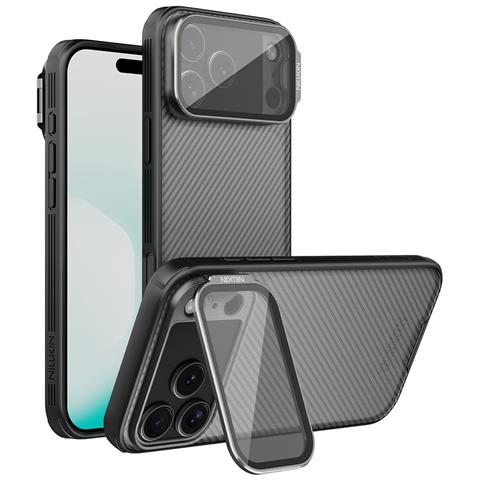 Cover per iPhone 17 Pro Max - TPU+PC, Trasparente - Foto 1