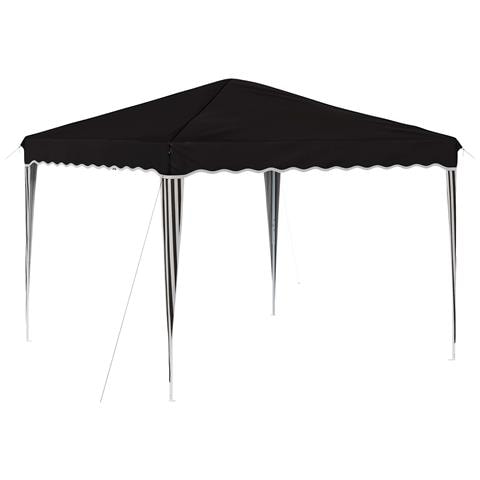 Tenda per feste a pop-up 288 x 288 x 245 cm Nero Tessuto Oxford - Foto 1