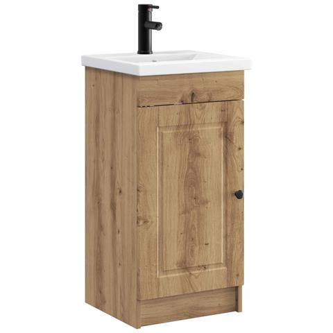 Mobile da bagno con lavabo Rovere Artigianale 42 x 40 x 84,5 cm - Foto 1
