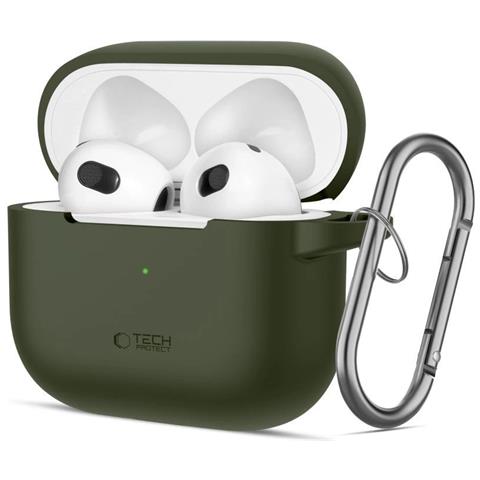 Custodia In Silicone Per Apple Airpods 3 - Colore Verde. - Foto 1