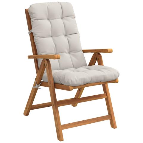 Cuscini per Sedia Alta in 2 Pezzi VIANEN 2 pcs 100% Poliestere - Foto 2
