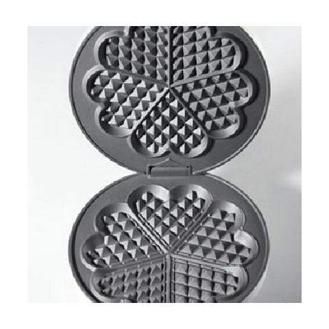 1621 Macchina Per Waffle Potenza 930 Watt Colore Bianco - Foto 2