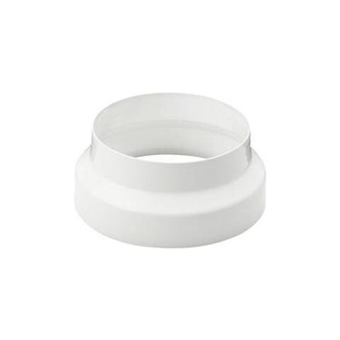 Riduzione in acciaio porcellanato bianco diametro 13/12 cm - Foto 1