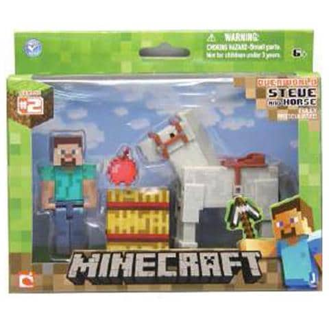 GIOCHI PREZIOSI - Figure Minecraft Steve and Horse Pack - ePRICE