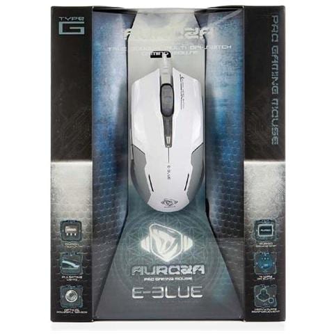 ICMG607W - Mouse Gaming USB 3000dpi 6 Tasti Bianco Auroza-G EMS607WHAA-IU - Foto 2