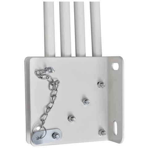 Tenda Laterale per Balcone Pieghevole Grigia 160x240 cm - Foto 2