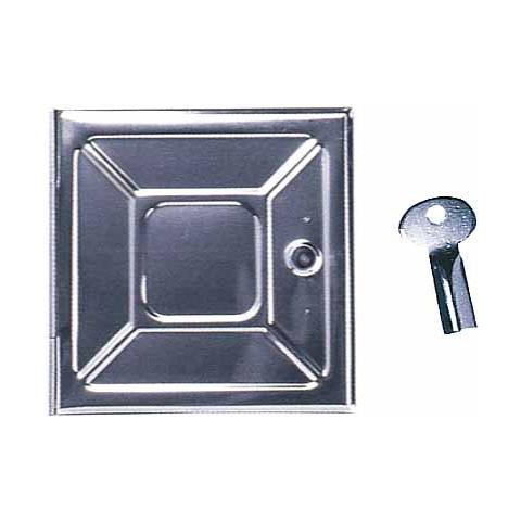 Portina Camino Lamiera Zn 18,5x26,5 Chiave - Foto 1