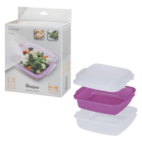 Stm008. Tipo Di Prodotto: Steamer, Colore Del Prodotto: Porpora, Bianco, Colore Del Coperchio: Bianco - 482000013392/stm008 - Foto 1